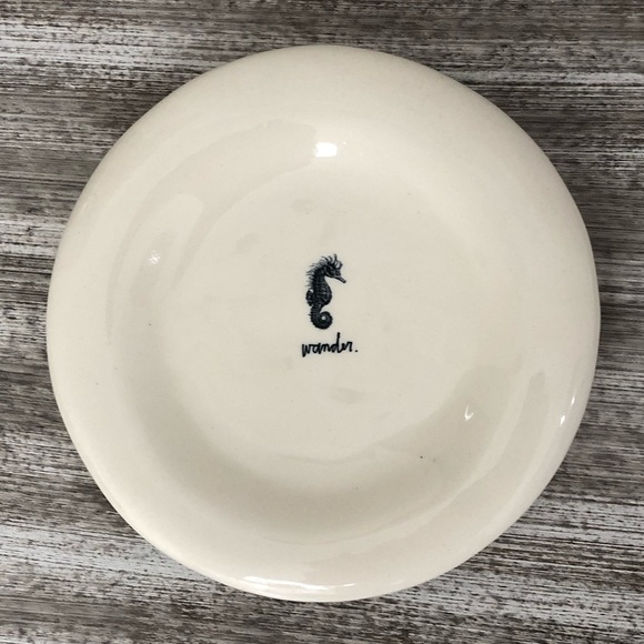 Rae Dunn Small Plates Nautical Seaside Theme - Picture 4 of 7